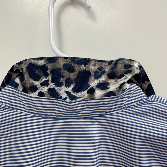 Zac And Rachel Button Down Striped Size 1X - Picture 7 of 9